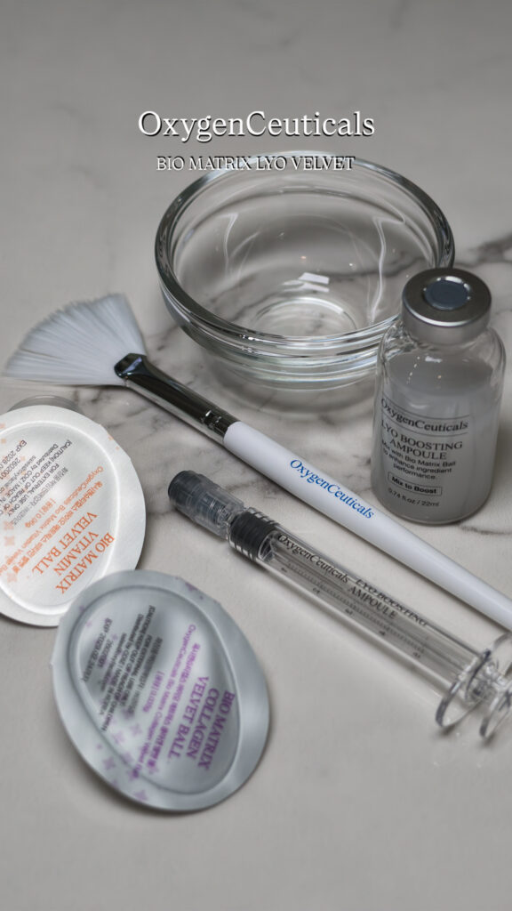 OxygenCeuticals　バイオマトリックス　ライオベルベットキット｜Glow skin design　福岡・平尾